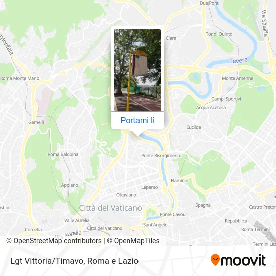 Mappa Lgt Vittoria/Timavo