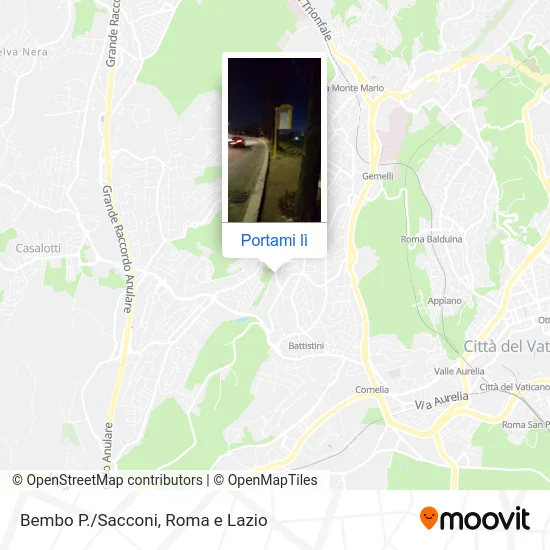 Mappa Bembo P./Sacconi