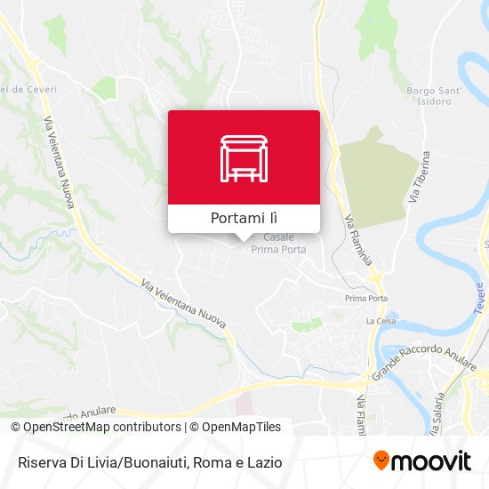 Mappa Riserva Di Livia/Buonaiuti