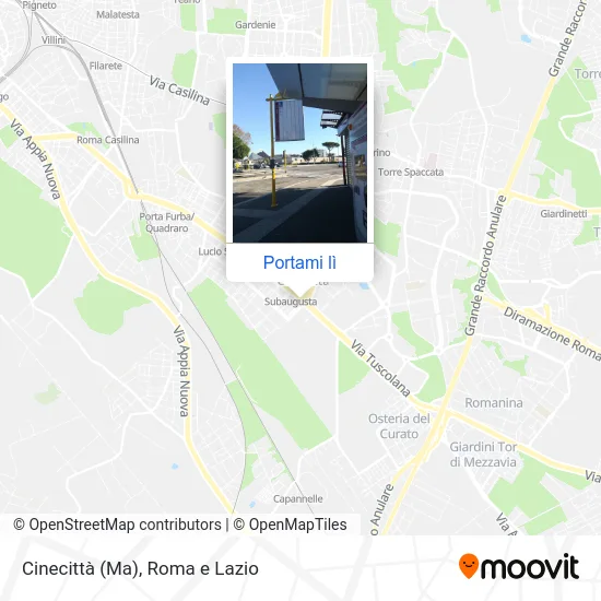 Mappa Cinecittà (Ma)