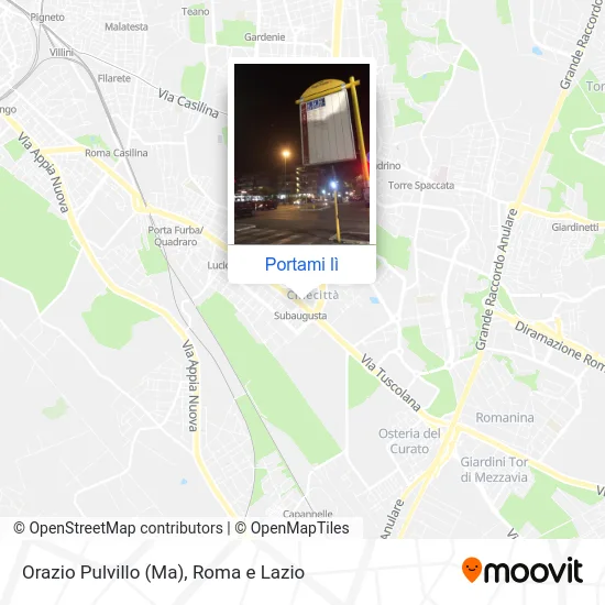 Mappa Orazio Pulvillo (Ma)