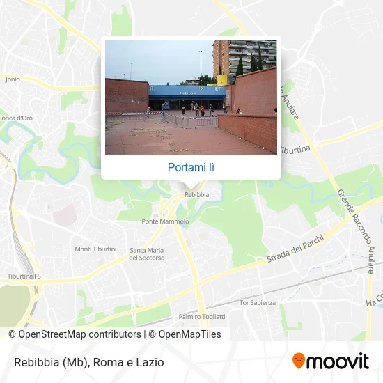 Mappa Rebibbia (Mb)