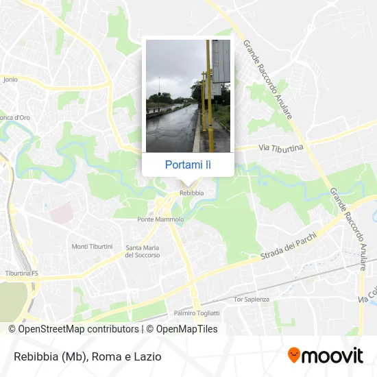 Mappa Rebibbia (Mb)