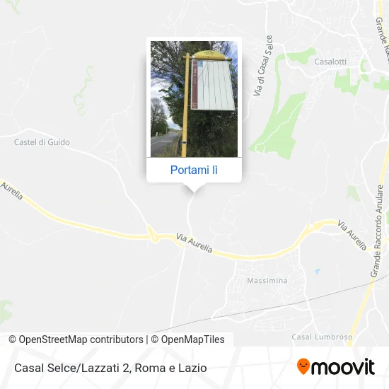 Mappa Casal Selce/Lazzati 2