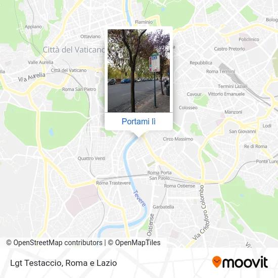 Mappa Lgt Testaccio