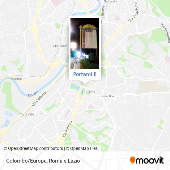 Mappa Colombo/Europa