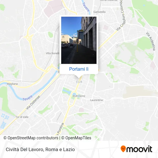 Mappa Civiltà Del Lavoro