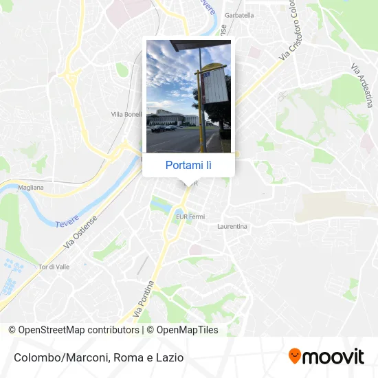 Mappa Colombo/Marconi