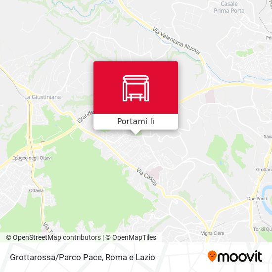 Mappa Grottarossa/Parco Pace