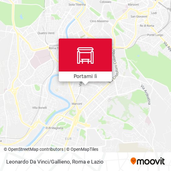 Mappa Leonardo Da Vinci/Gallieno