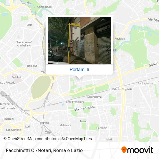 Mappa Facchinetti C./Notari