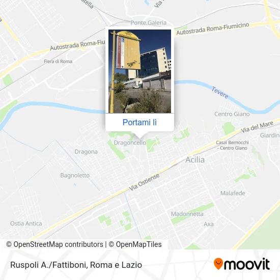 Mappa Ruspoli A./Fattiboni