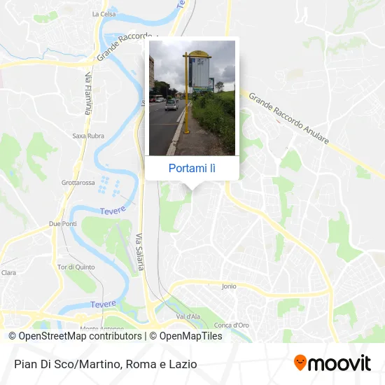 Mappa Pian Di Sco/Martino