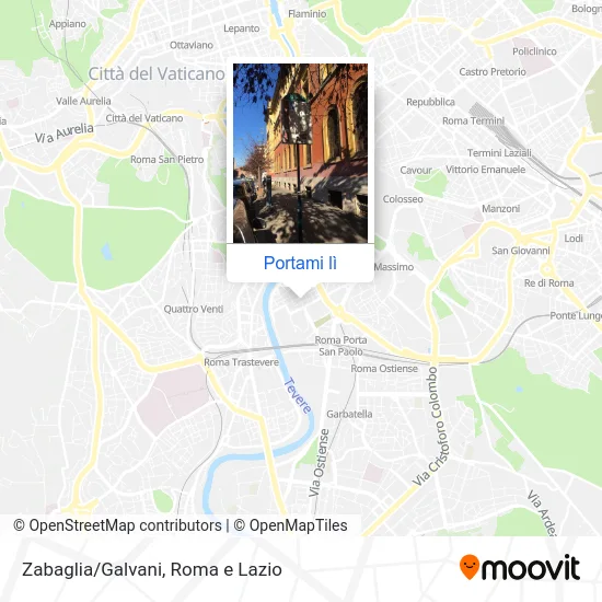 Mappa Zabaglia/Galvani