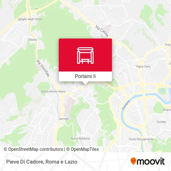 Mappa Pieve Di Cadore