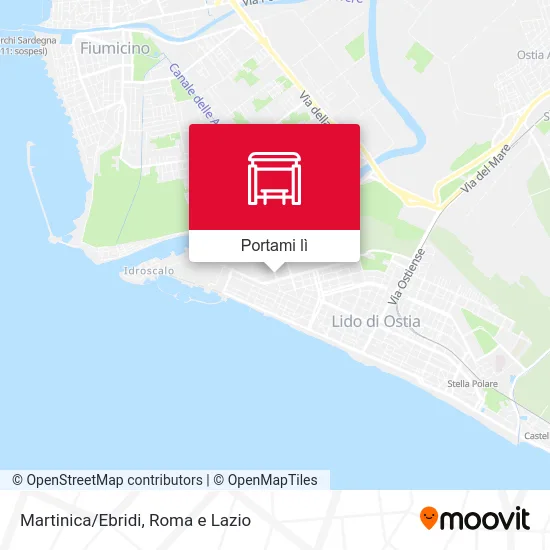 Mappa Martinica/Ebridi