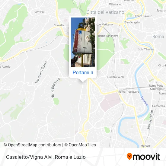 Mappa Casaletto/Vigna Alvi