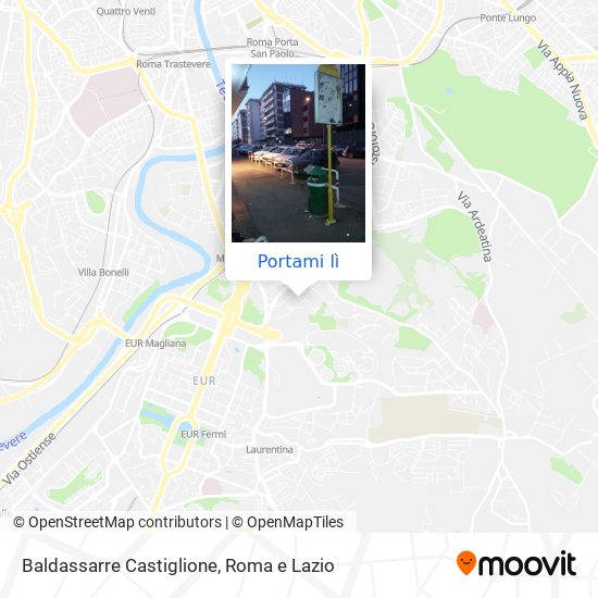 Mappa Baldassarre Castiglione