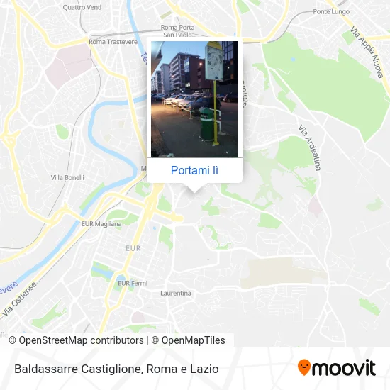 Mappa Baldassarre Castiglione