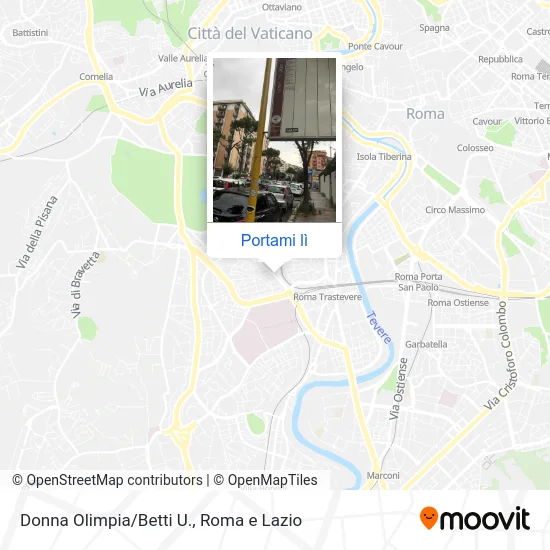 Mappa Donna Olimpia/Betti U.