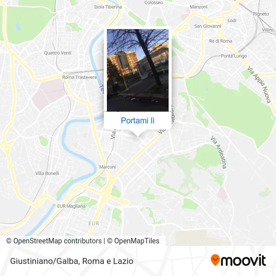 Mappa Giustiniano/Galba