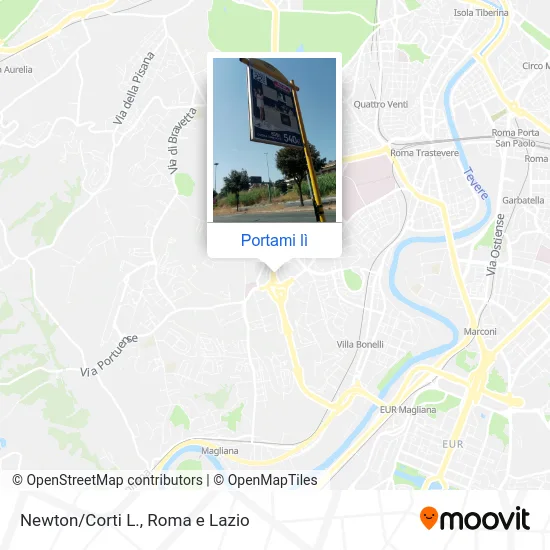 Mappa Newton/Corti L.