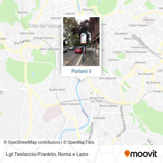 Mappa Lgt Testaccio/Franklin