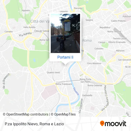 Mappa P.za Ippolito Nievo