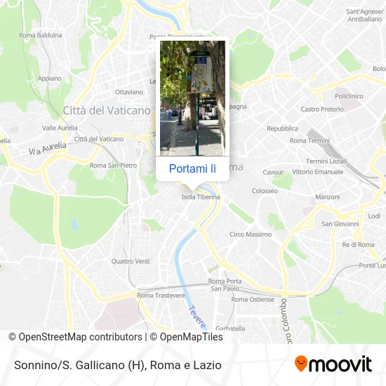 Mappa Sonnino/S. Gallicano (H)