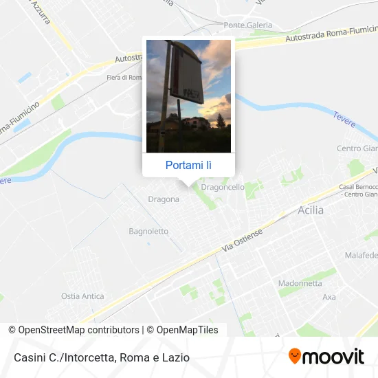 Mappa Casini C./Intorcetta