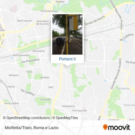 Mappa Molfetta/Trani