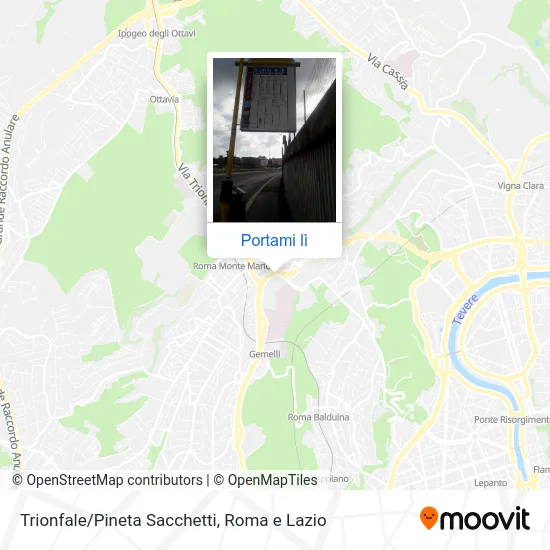 Mappa Trionfale/Pineta Sacchetti