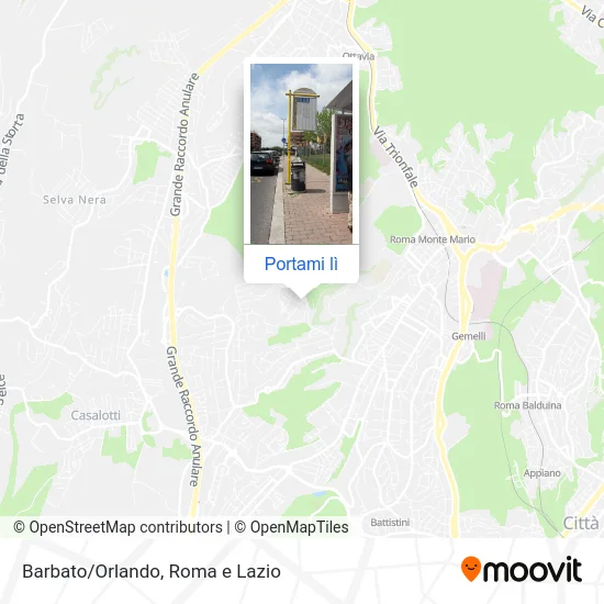 Mappa Barbato/Orlando