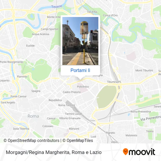 Mappa Morgagni/Regina Margherita