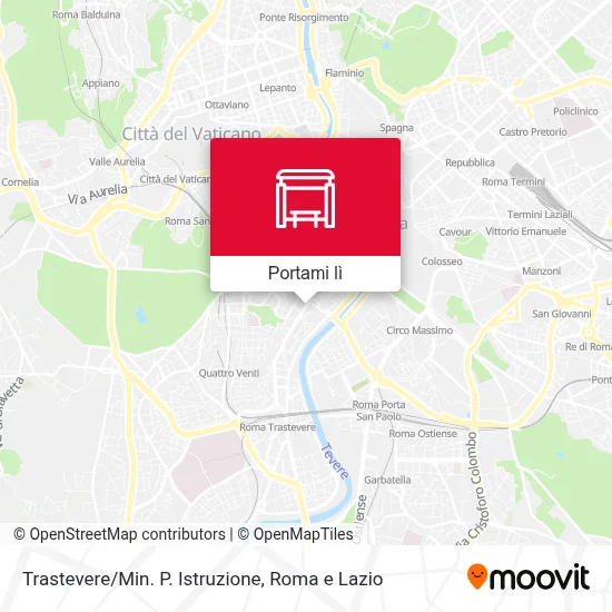 Mappa Trastevere/Min. P. Istruzione