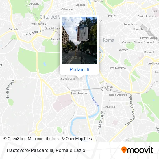 Mappa Trastevere/Pascarella