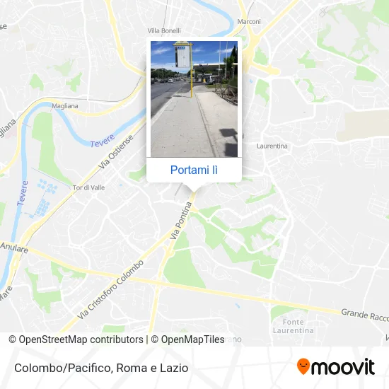 Mappa Colombo/Pacifico