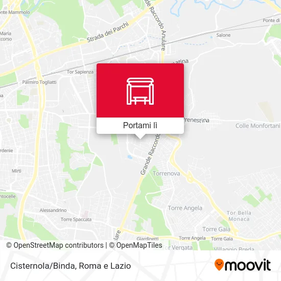 Mappa Cisternola/Binda