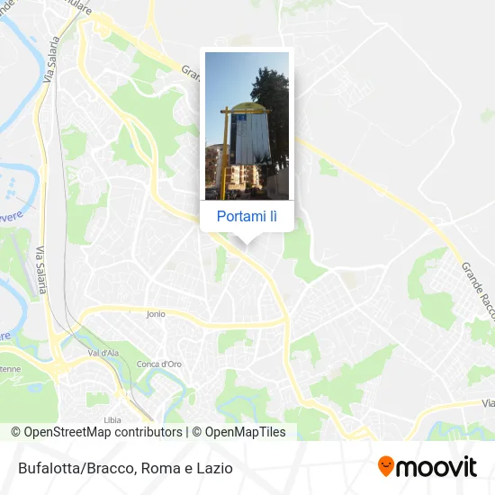 Mappa Bufalotta/Bracco