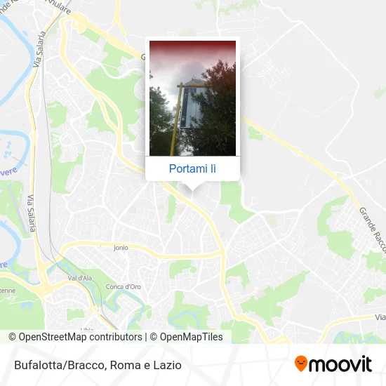 Mappa Bufalotta/Bracco