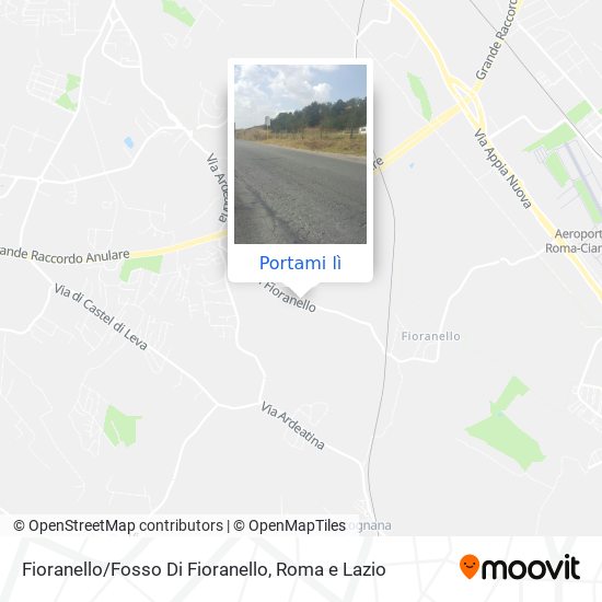 Mappa Fioranello/Fosso Di Fioranello