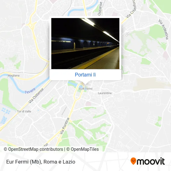 Mappa Eur Fermi (Mb)