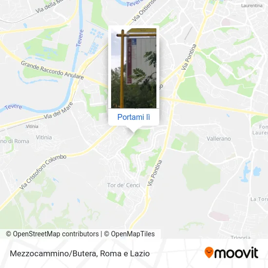 Mappa Mezzocammino/Butera