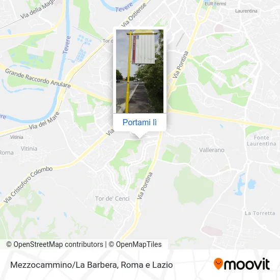 Mappa Mezzocammino/La Barbera