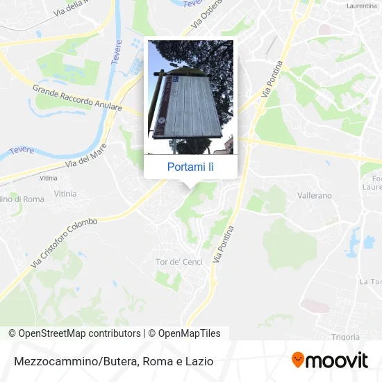 Mappa Mezzocammino/Butera