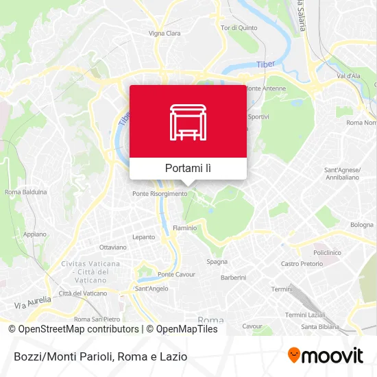 Mappa Bozzi/Monti Parioli