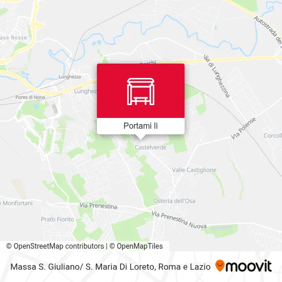 Mappa Massa S. Giuliano/ S. Maria Di Loreto