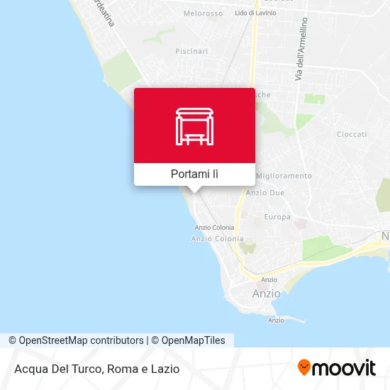 Mappa Acqua Del Turco