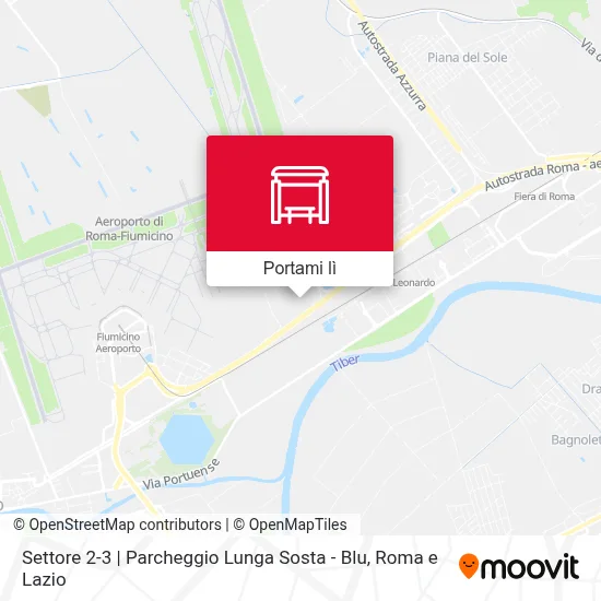 Mappa Settore 2-3 | Parcheggio Lunga Sosta - Blu
