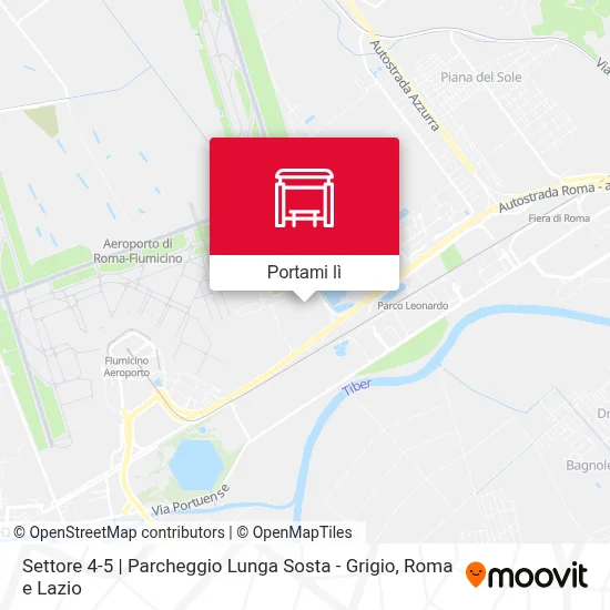 Mappa Settore 4-5 | Parcheggio Lunga Sosta - Grigio